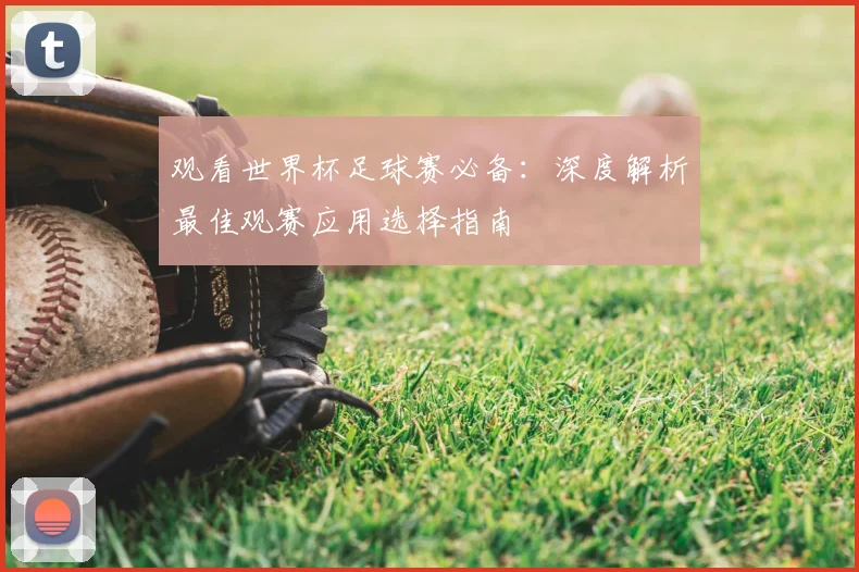 观看世界杯足球赛必备：深度解析最佳观赛应用选择指南